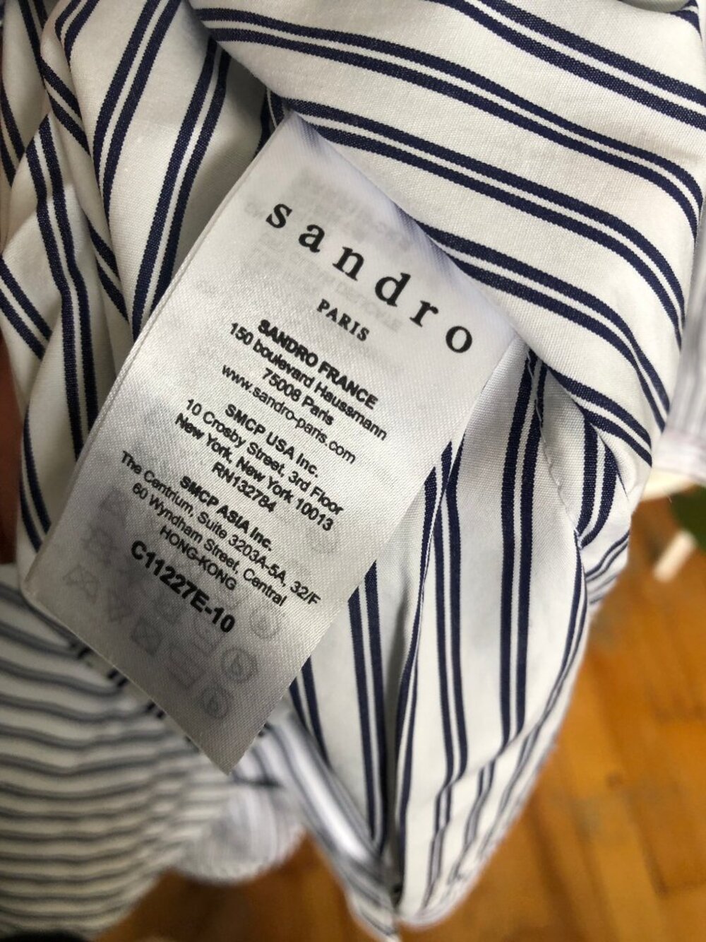 Sandro Open Back Shirt - Picture 5 of 6